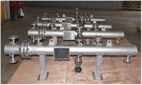 SHELL &amp; U TUBE COOLER FOR BARRIER OIL- EAGLE BURGMANN PROJECT (FPE1540)